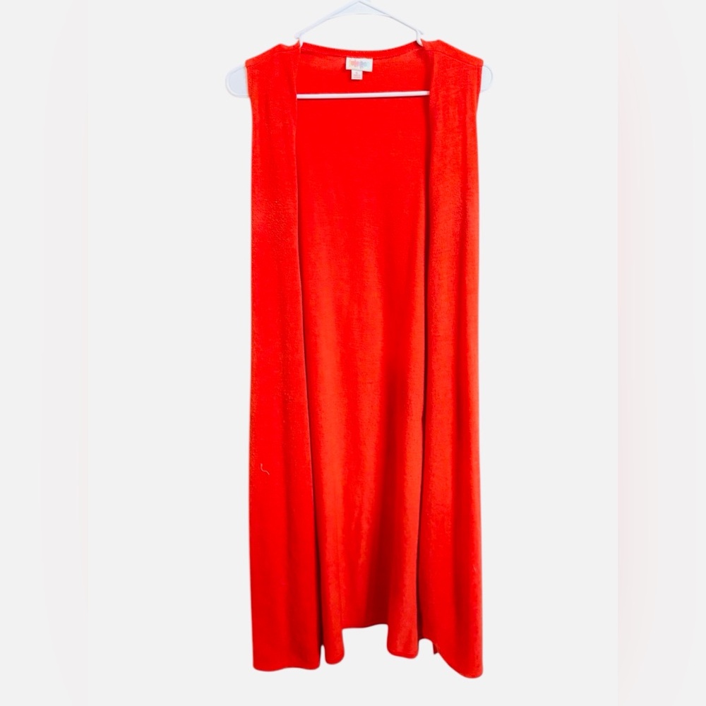 LuLaRoe Vibrant Red Maxi Skirt
